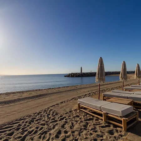 Marbella Banus Suites - Brand New Exclusive Puerto Banus Port Seafront Apartment - 2Br - 2Ba - Outdoor Terrace - Spectacular Mediterranean Views - Heart Of Puerto Banus Marina - Steps From El Corte Ing Luxury Shopping *